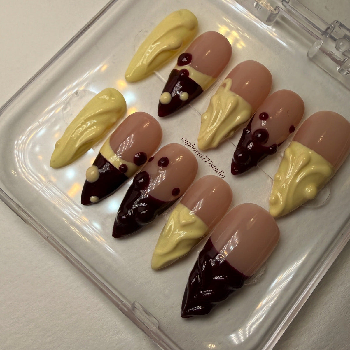 Cherry Custard